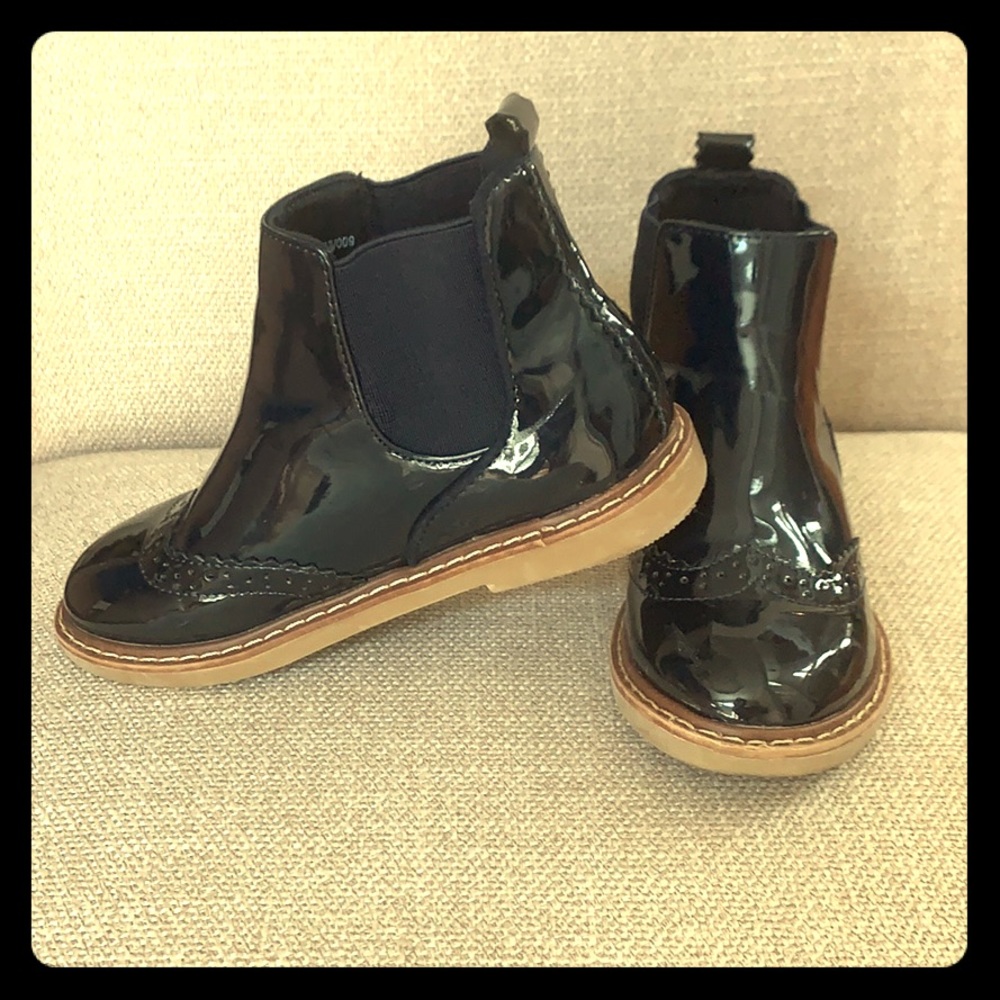 Zara Kids Patent Leather Boots